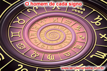 O homem de cada signo